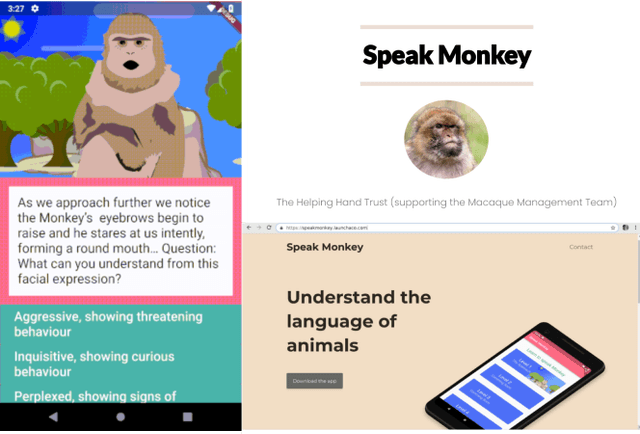 Ecotourism Game — Teaching Interspecies communication for responsible human-monkey interaction.
