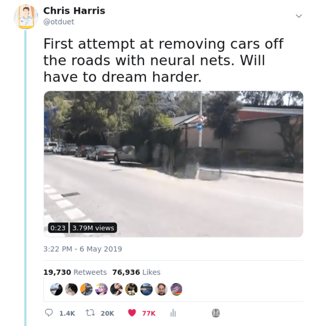 AI Experiment gone Viral — Neural Net Car Removal
